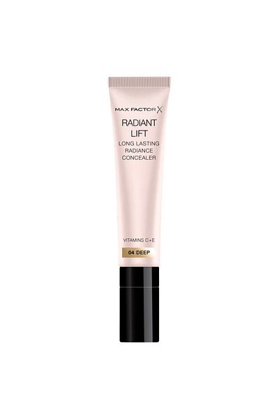 Max Factor Radiant Lift Hydrating and Brightening Concealer, Vitamins C and E, Deep 7ml