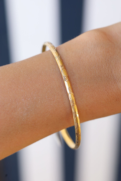 Yenigün Kuyumculuk Hediyelik Yatırımlık Zarif Model Altın Bilezik