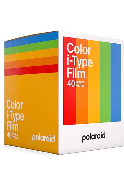 Polaroid color film for I-Type camera, 40 photos