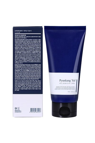 Pyunkang Yul ATO Cream Blue Label - Long Lasting Moisture, Hyaluronic Acid, Ceramide, 4.6 Fl. Oz Baby Lotion