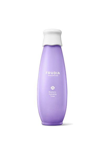 FRUDIA Blueberry Hydrating Toner, 6.59 fl oz, 88% Blueberry Extract, Vegan Panthenol, Sensitive Skin Care