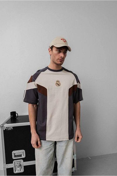 Sentinel R.Madri̇d Logo Embroidered Premium T-Shirt (with Gift)
