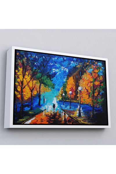 Harita Sepeti În pădure, plimbare de noapte, pictură decorativă pe pânză