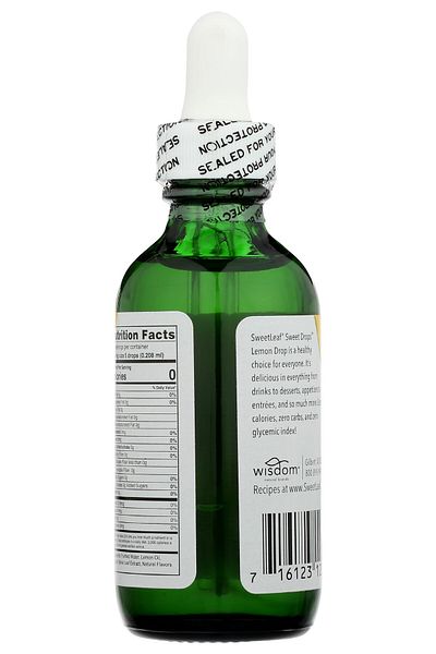 SweetLeaf Liquid Stevia, Lemon Drop 2 fl oz (60 ml)