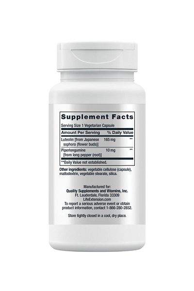 Life Extension GEROPROTECT® Autophagy Renew, Luteolin, Piperlongumine, 30 Capsules, Gluten-Free, Non-GMO