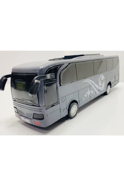 toysandmore Team Bus 23 cm Friction Toy Bus