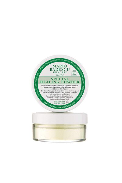 mario badescu Healing Face Powder for Oily Skin, Reduces Shine, Balances Oil, Sulfur Care