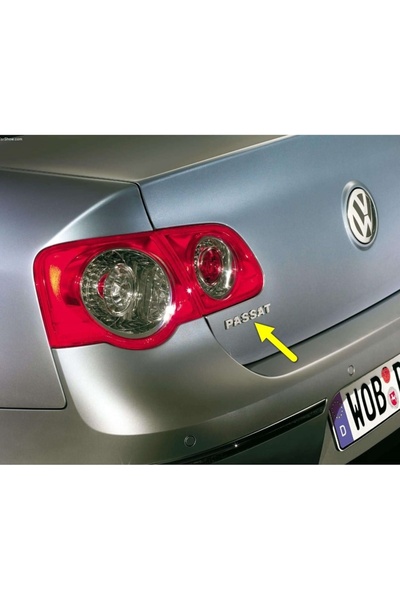 EDEXPORT Vw Passat B6 2006-11 Bagaj Kapağı Passat Model Yazısı 3C0853687A