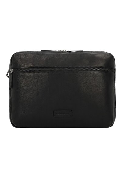 Jack Kinsky Porto Geanta de umar Piele 33 cm