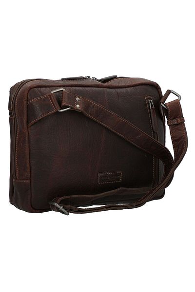 Jack Kinsky Porto Umhängetasche Leder 33 Cm