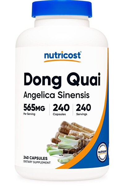 Nutricost Dong Quai 565mg, 240 Capsules (Angelica Sinensis) - Vegetarian Caps, Non-GMO, Gluten Free