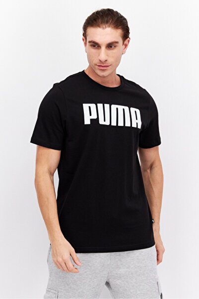 Puma Men Sportswear Fit Training Short Sleeve T-Shirt, Black
