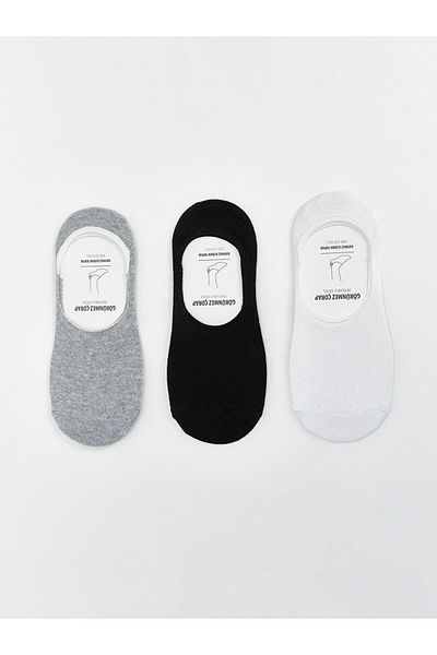 LC Waikiki Ανδρικές κάλτσες μπαλαρίνας LCW Comfort 3-συσκευασία