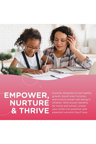 Zahler Chapter One Omega 3 Gummies for Kids - No Fish Oil, 60 Count - Supports Brain Function & Growth