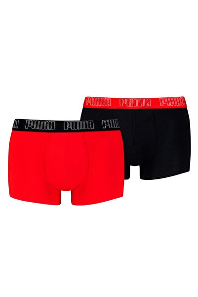 Puma Herren Boxershorts, 2er Pack - Everyday Trunks 2P, Cotton Stretch, einfa...