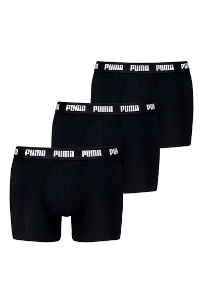 Puma PUMA Herren Boxershorts, 3er Pack - Everyday Boxers 3P, Cotton Stretch, einfarbig