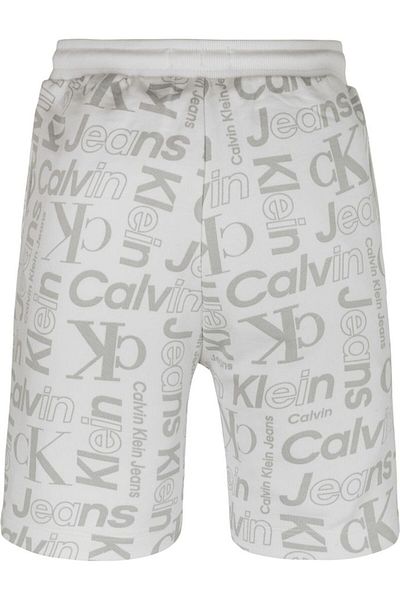 Calvin Klein White Shorts - Kids Logo Detailed