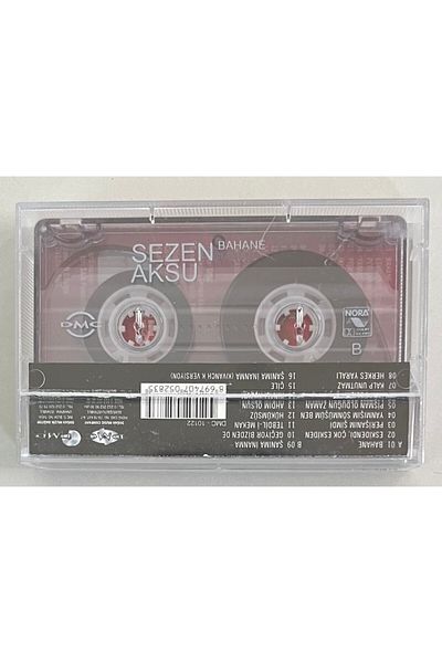 Plakevi İzmir Sezen Aksu Bahane Cassette (كاسيت طبعة الفترة الأصلية)
