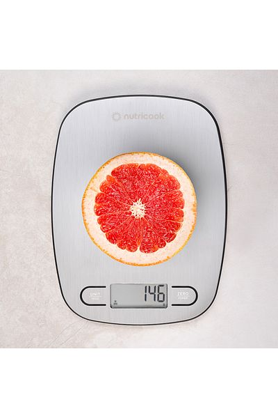 Nutricook Digital Kitchen Scale Eko, 5Kg Capacity, Stainless Steel Food Scale For Baking And Cooking