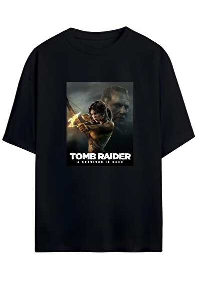 PERISENSE Oversize Combed Cotton T-Shirt 100% Cotton – Unisex Printed Streetw...