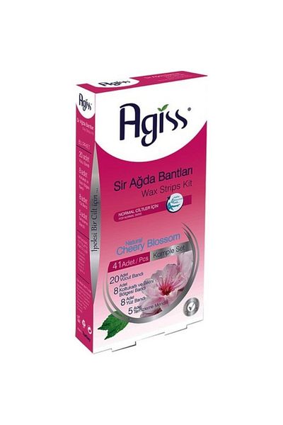 AGISS Waxing Strips 41 Pack Normal Skin Set of 2