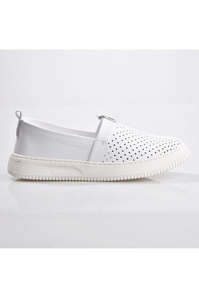 Mammamia D25Ya-855 Women's Leather Casual Shoes