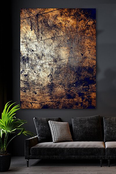 Hediyeler Kapında Atlas ve Geçmiş Soyut Kanvas Tablo 90x130