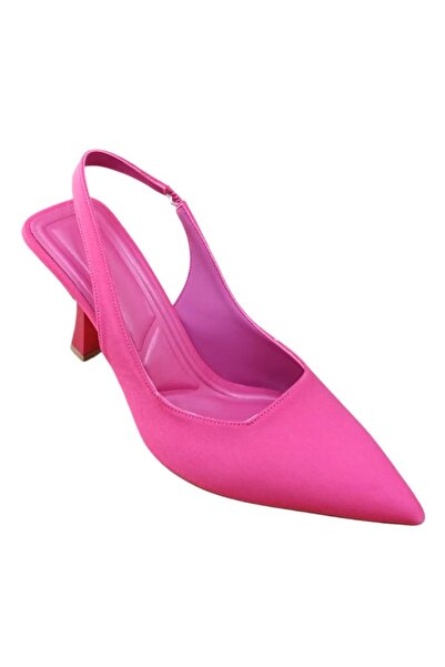 BİLENER Şiko 809 Kadın Kadeh Ökçe Arka Açık Stiletto Ayakkabı
