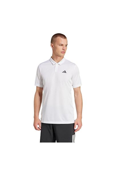 adidas Ανδρικό λευκό μπλουζάκι Polo Clima Polo Jd8643