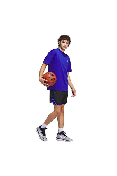 adidas Ανδρικό μπλουζάκι μπλε GRAPHIC (ΣΚΟΥΡΟ ΜΠΛΕ ΜΕ ΕΚΤΥΠΩΣΗ ΟΝΟΜΑΤΕΠΩΝΥΜΟΥ BB GFX TEE JN7110