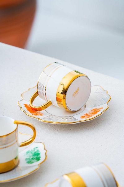 ACAR Nashwell 6-Person Coffee Cup Set - 90 Cc