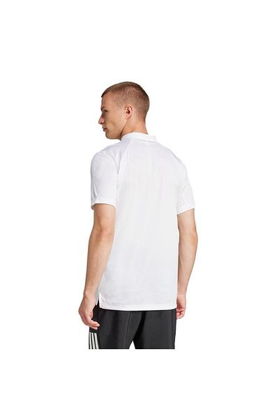 adidas Ανδρικό λευκό μπλουζάκι Polo Clima Polo Jd8643