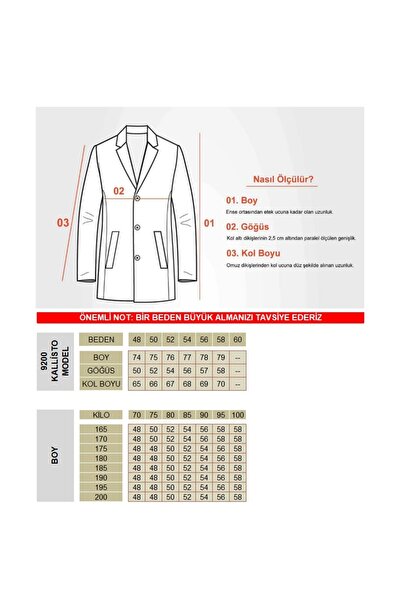 Frappoli Χοντρό ανδρικό παλτό με μοτίβο με οπή Slim Fit