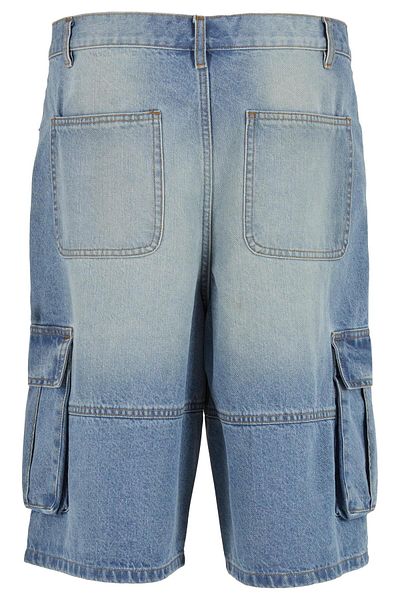 Urban Classics Relaxed Denim Cargo Shorts