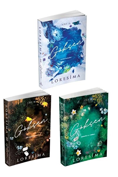 Ephesus Yayınları Gökçen 2-3-4 Geride Kalanlar - Güz Yağmurları - Masallar ve Sonları 3 Kitap Karton Kapak