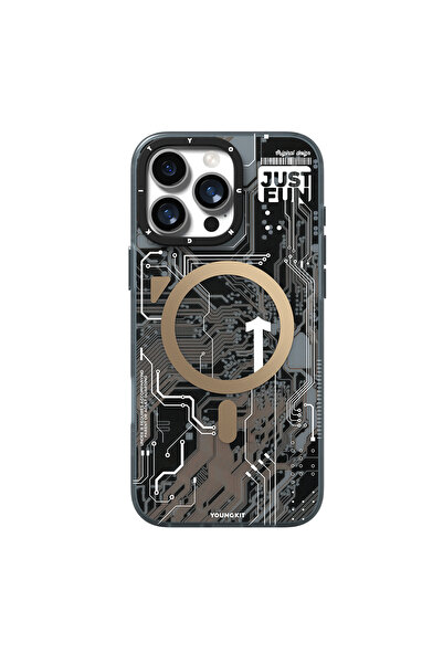 Youngkit iPhone 16 Pro Kılıf Magsafe Uyumlu Kamera Denetim Butonlu Youngkit T...