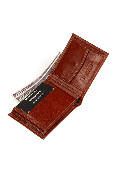 Newish Polo Men's Genuine Leather Wallet and Card Holder