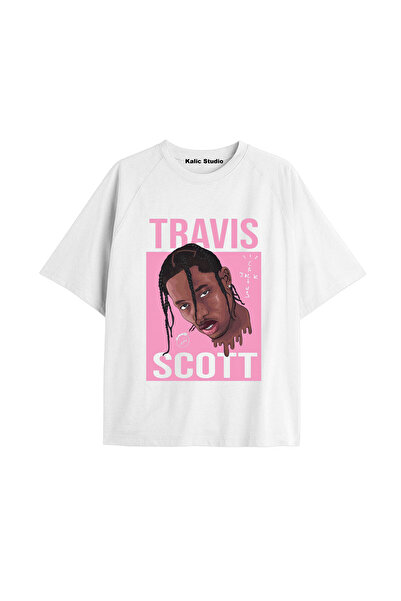 Kalic Studio تي شيرت ترافيس سكوت أستروورلد للجنسين