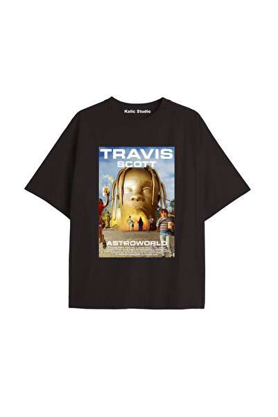 Kalic Studio تي شيرت ترافيس سكوت أستروورلد للجنسين