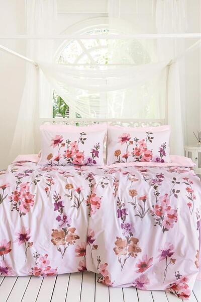 Altınbaşak مجموعة غطاء لحاف مزدوج من Creaforce Raina Anew