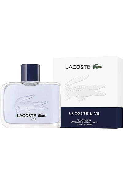 Lacoste Lacoste Live For Men Eau De Toilette 75ml