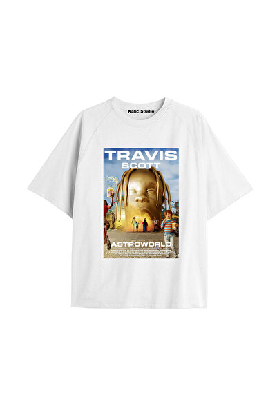 Kalic Studio تي شيرت ترافيس سكوت أستروورلد للجنسين