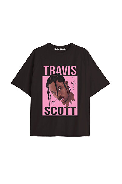 Kalic Studio تي شيرت ترافيس سكوت أستروورلد للجنسين