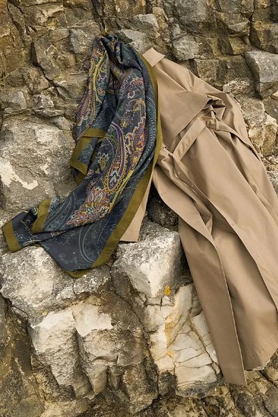 ED Scarf Black Iconic Collection Meyal Shawl