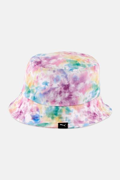Puma Women Kaleidoscope Bucket Hat, Purple Combo