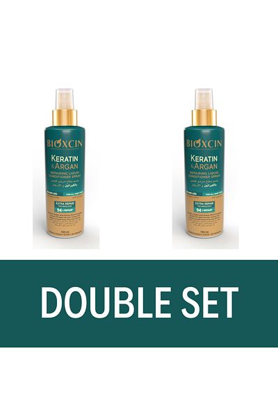 Bioxcin Keratin & Argan Repairing Hair Care Spray 150 ml  x2