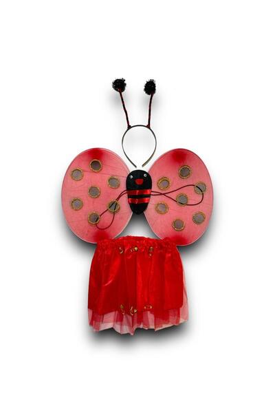 China Bazaar Uğur Böceği Kanatları , Tacı ve Eteği - Minikler İçin Şahane Bir...