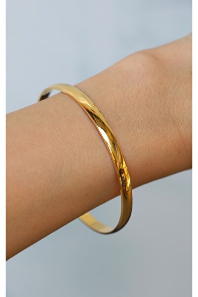 Yenigün Kuyumculuk Hediyelik Yatırımlık Kadın Düz Altın Bilezik