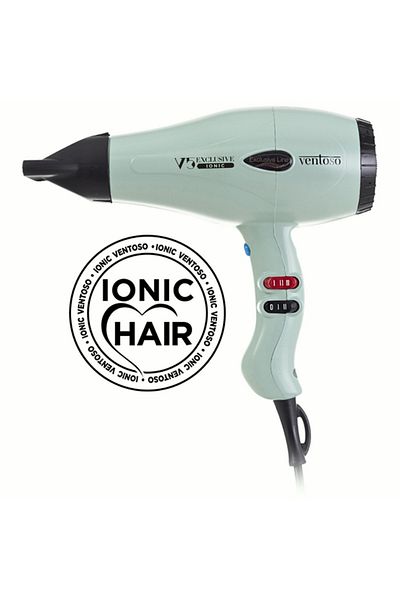 Ventoso V5 Exclusive Ionic Professional Hair Dryer and Blow Dryer Greeny