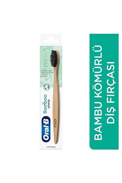 Oral-B Bamboo Kömür Diş Fırçası Yumuşak